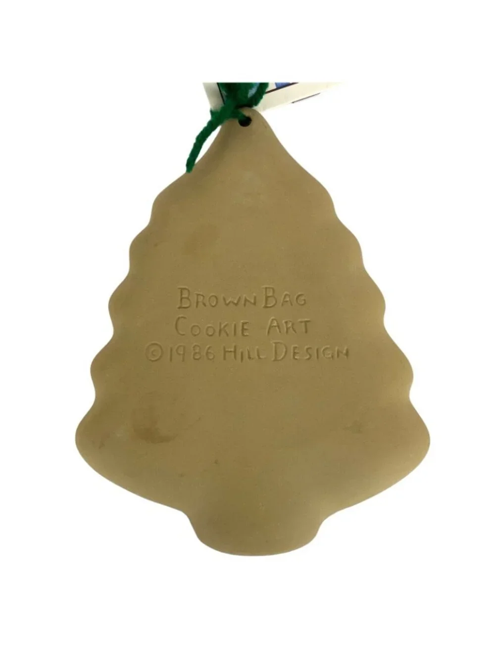Brown Bag Cookie Art Christmas Tree Mold 1986 Hill Design With Recipe Booklet